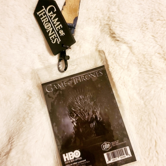 Bundle NWOT Game of Thrones Hand of the King Belt Bag & Lanyard - Picture 12 of 14